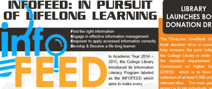 INFOEDGE VOL.5: INFOFEED: IN PURSUIT OF LIFELONG LEARNING